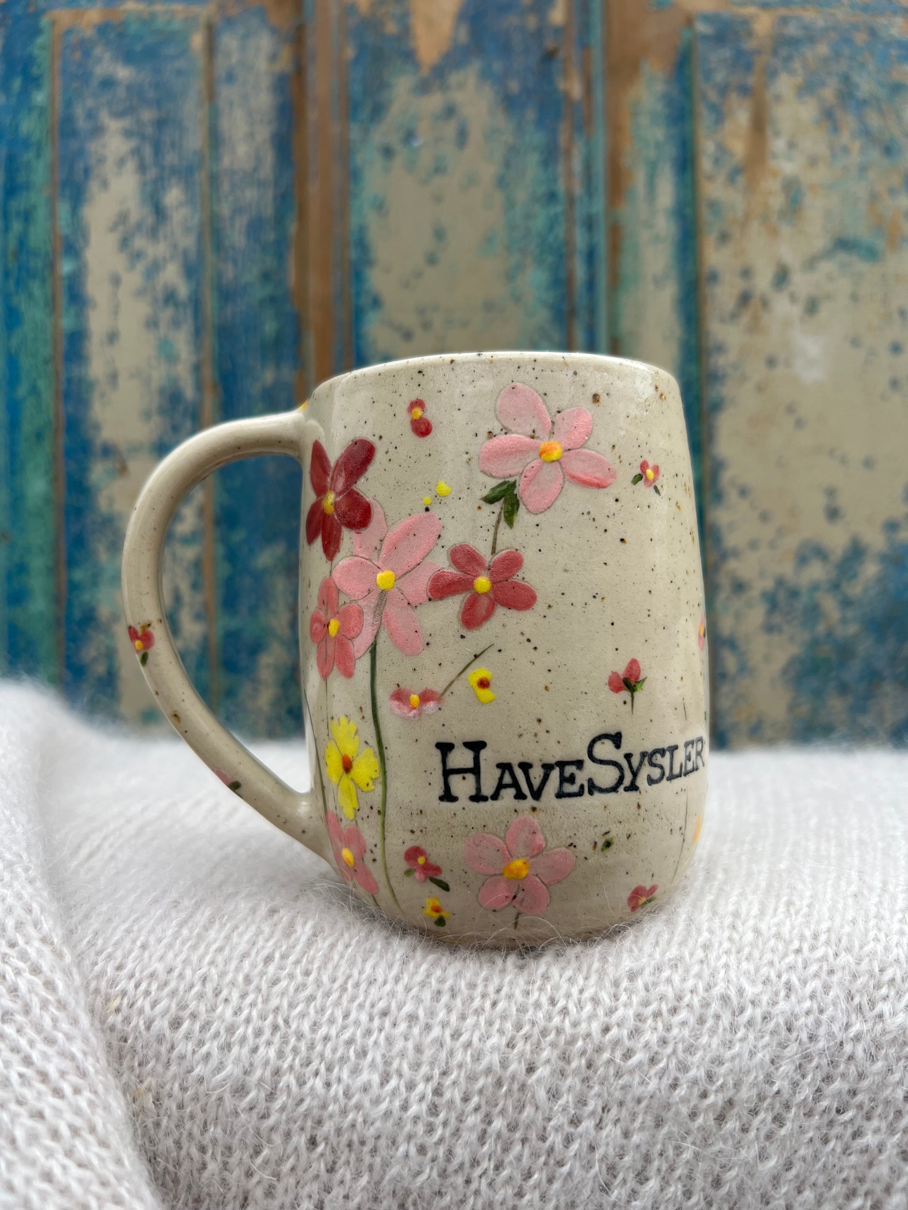 “Havesysler” kop m. hank - 350 ml.