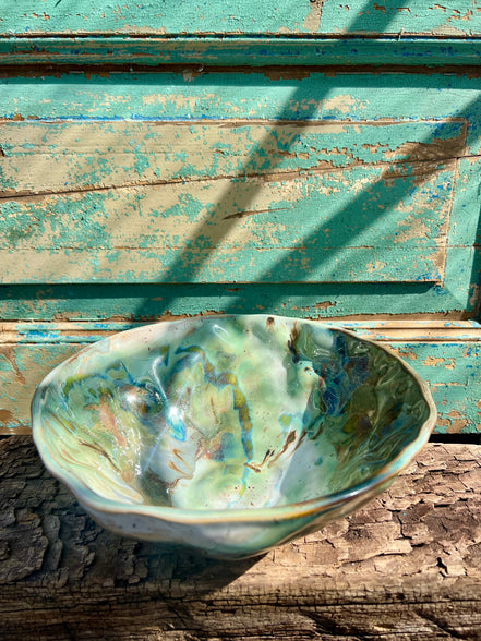Trykket skål - Ø 23 cm.