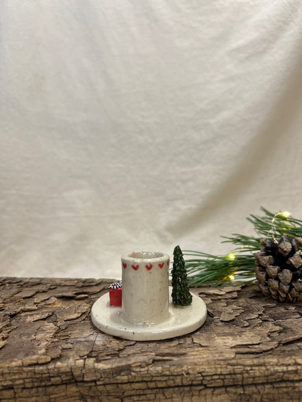 Julestage til kronelys