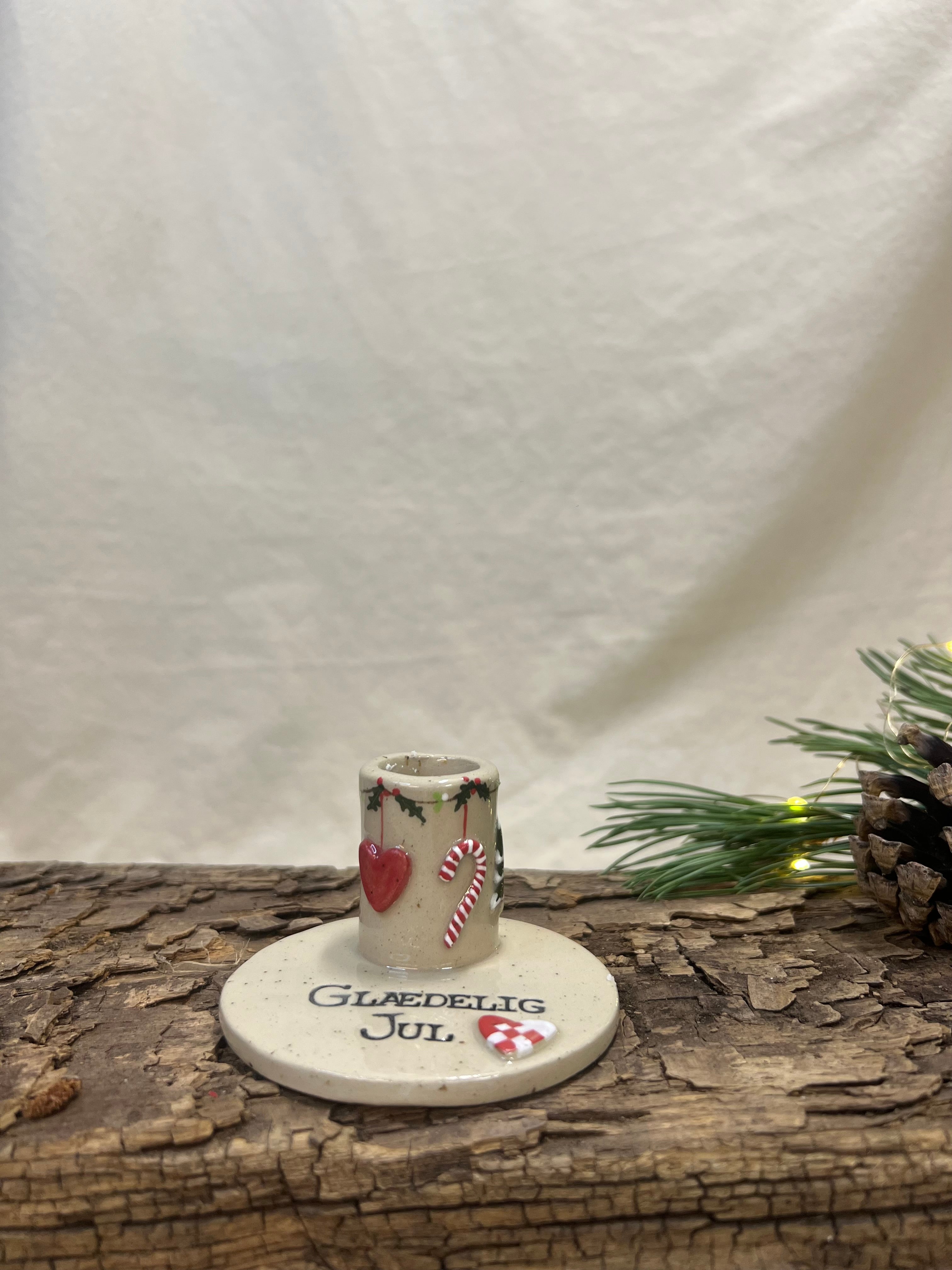 Julestage til kronelys