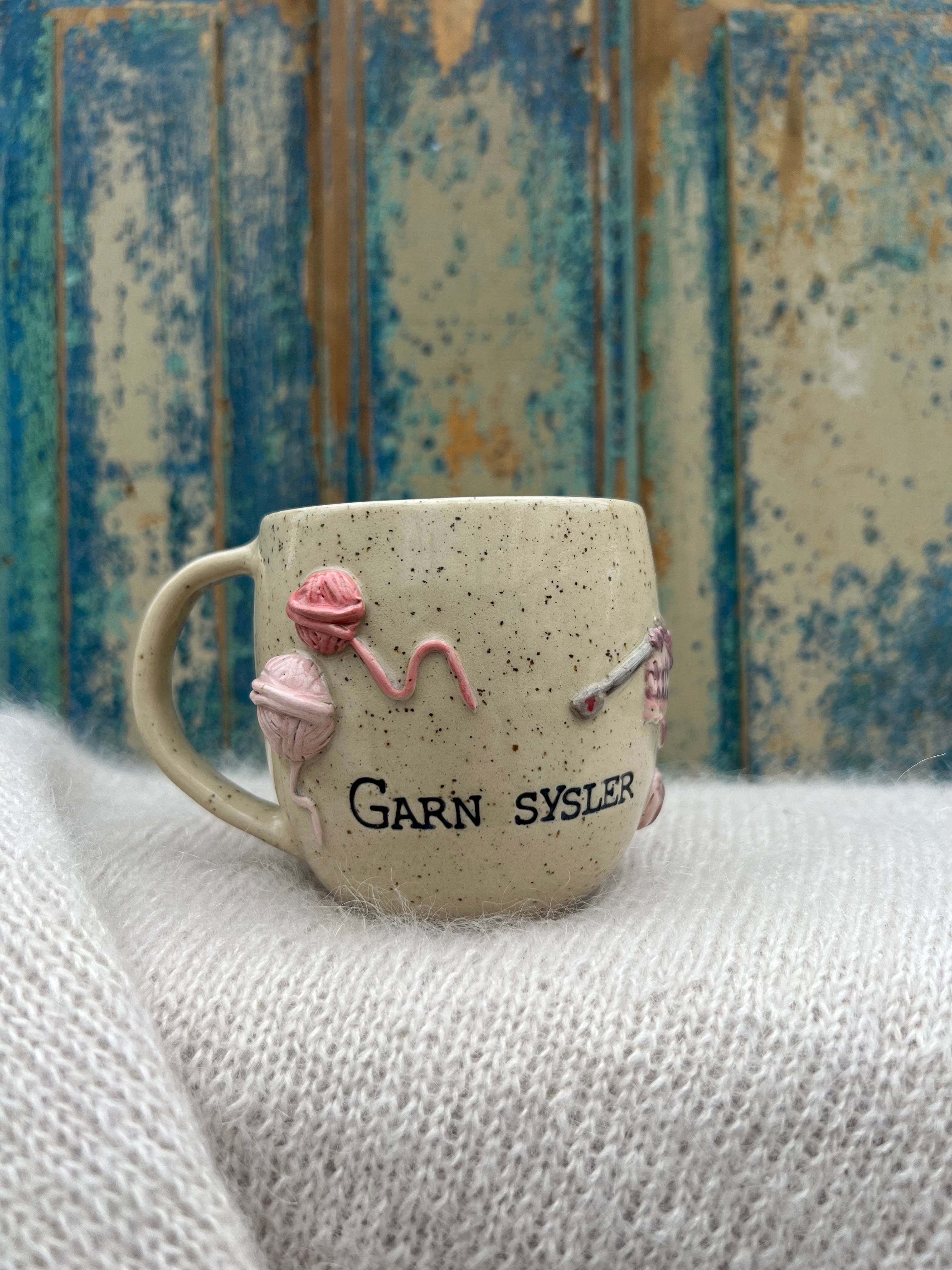 “Garn sysler” kop m. hank - 300 ml.