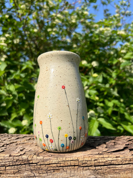 Blomstereng vase - H 15 • Ø 6,5 cm.