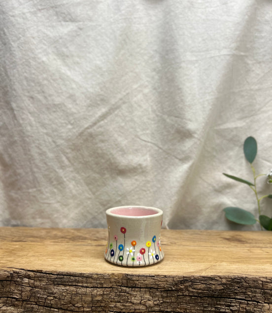 Blomstereng rosa æggebæger