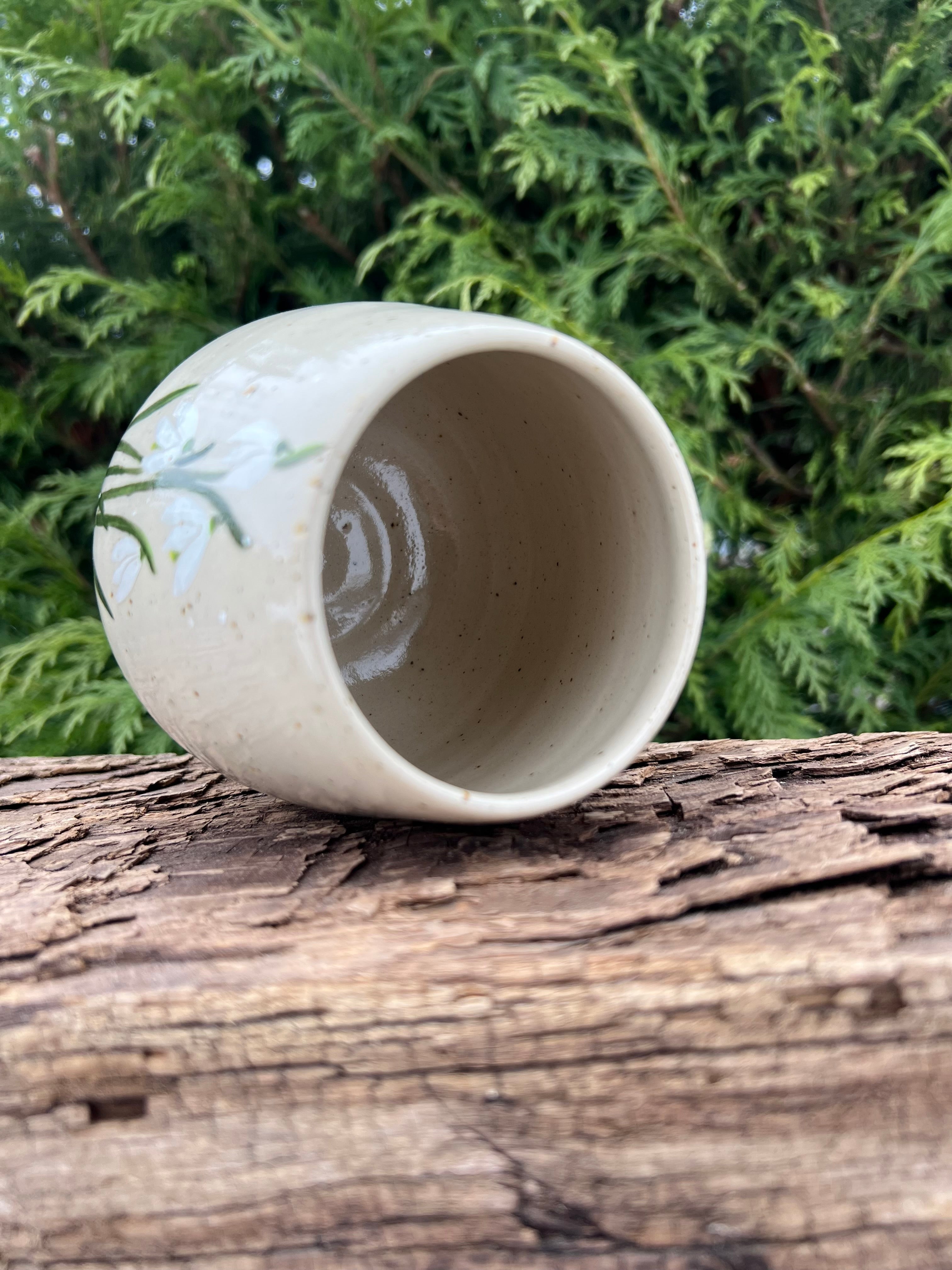 Vintergække vase - H 11 cm.