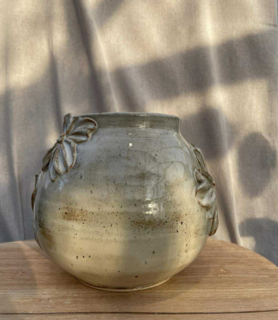 Lysning vase - h 14 cm.