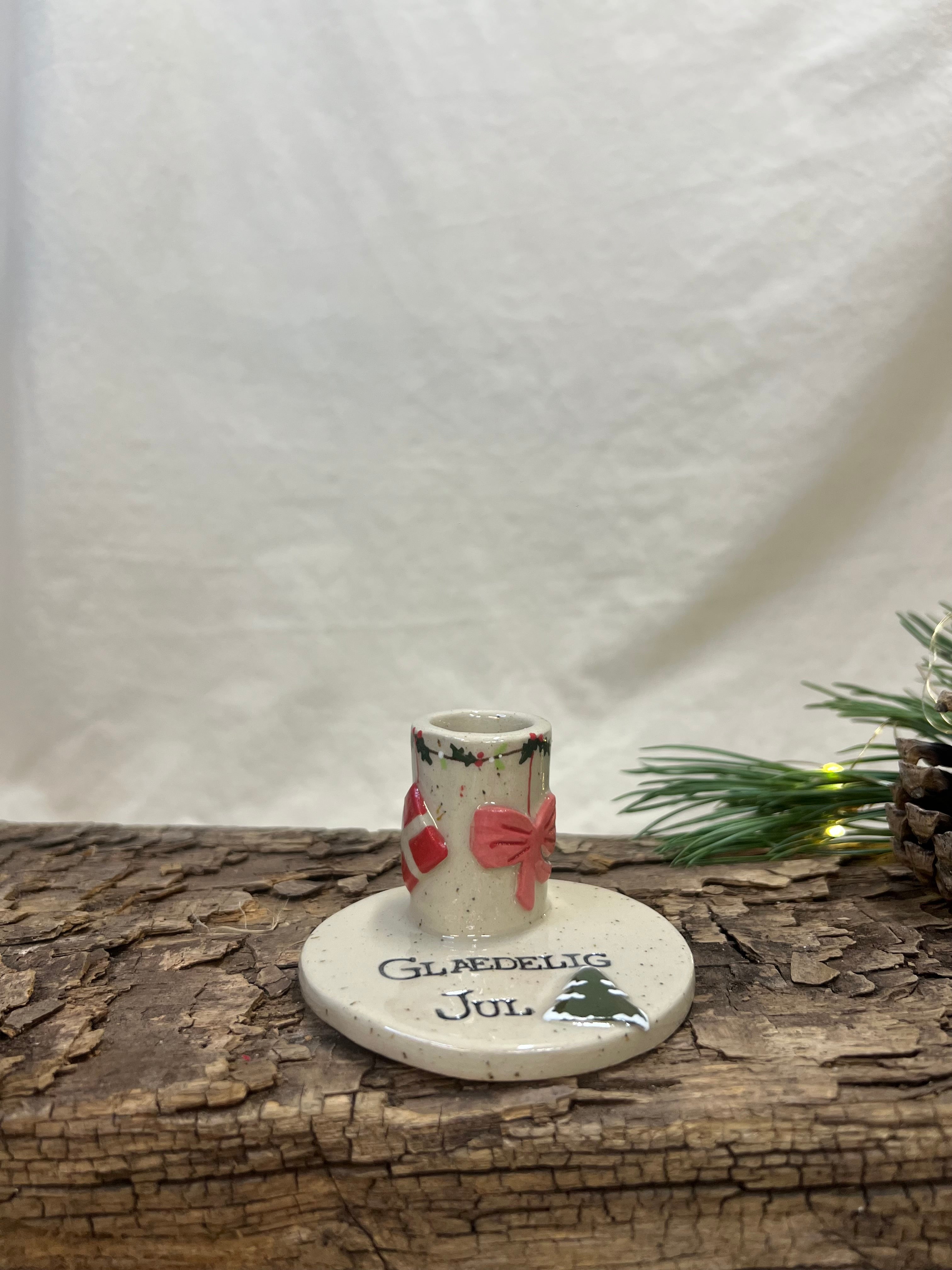 Julestage til kronelys