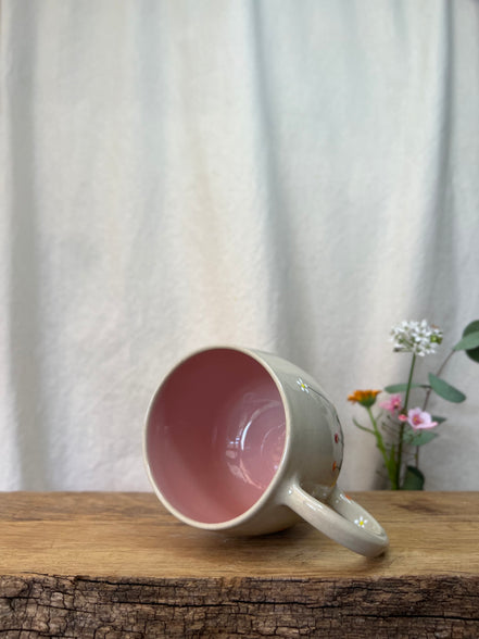 Blomstereng rosa kop m. hank - 325 ml.