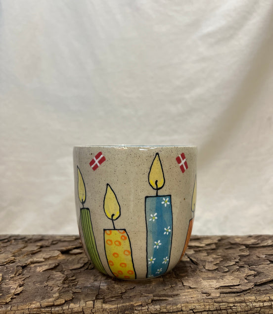 Fødselsdagskop u. hank - 400 ml.