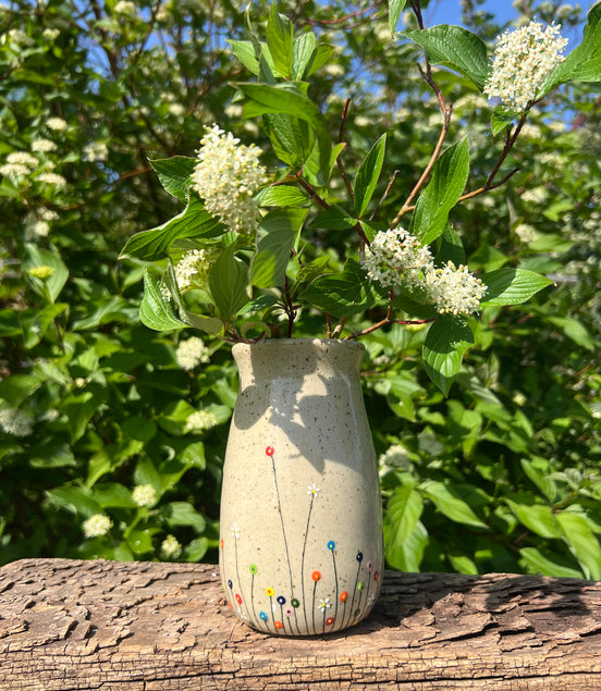 Blomstereng vase - H 15 • Ø 6,5 cm.