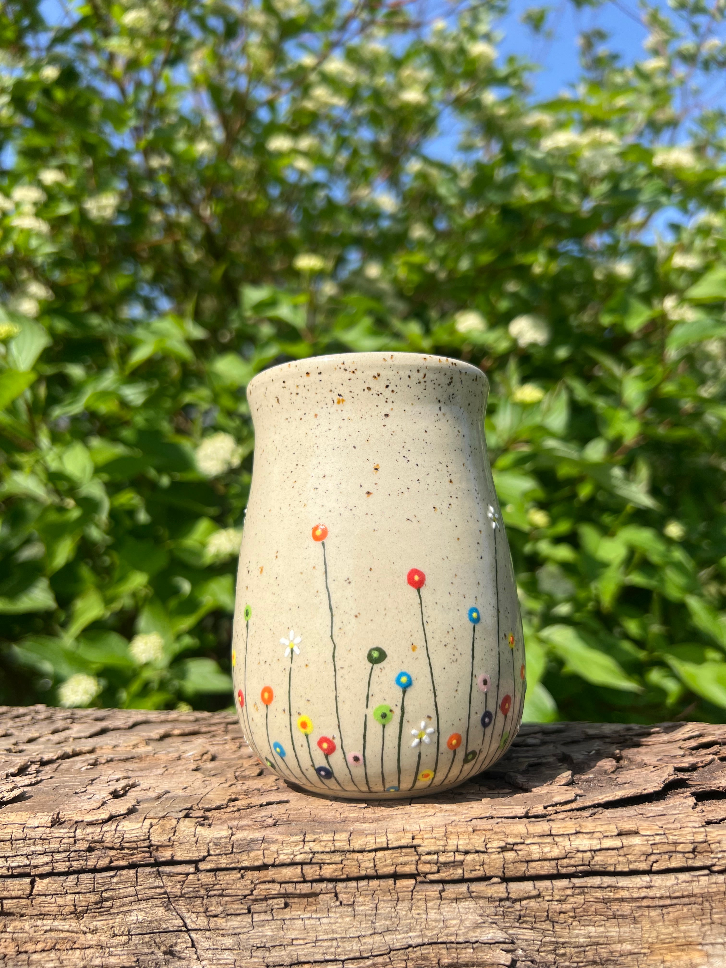 Blomstereng vase - H 12,5 • Ø 7 cm.