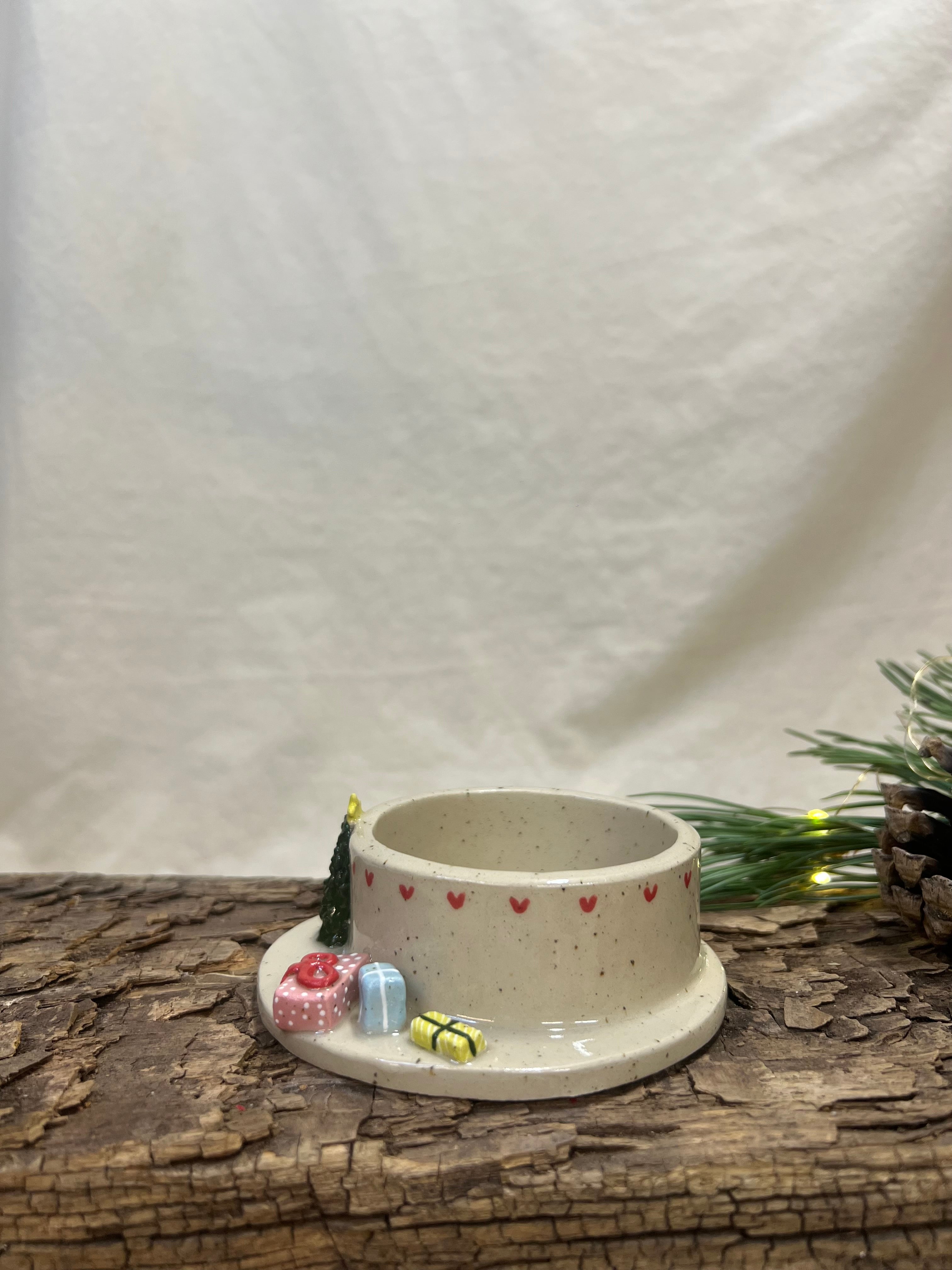 Julestage til bloklys