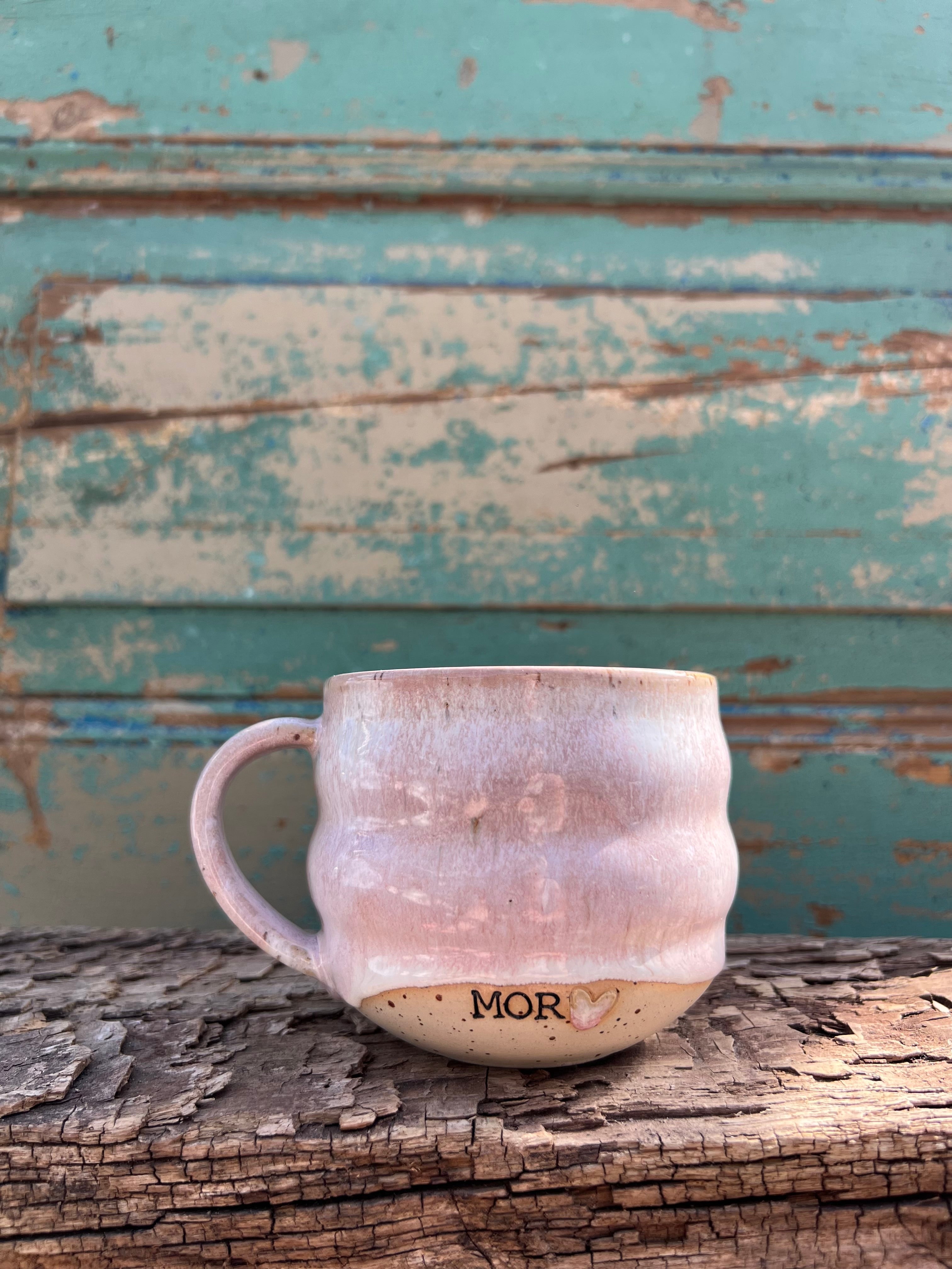 “Mor” bølgekop m. hank - 350 ml.