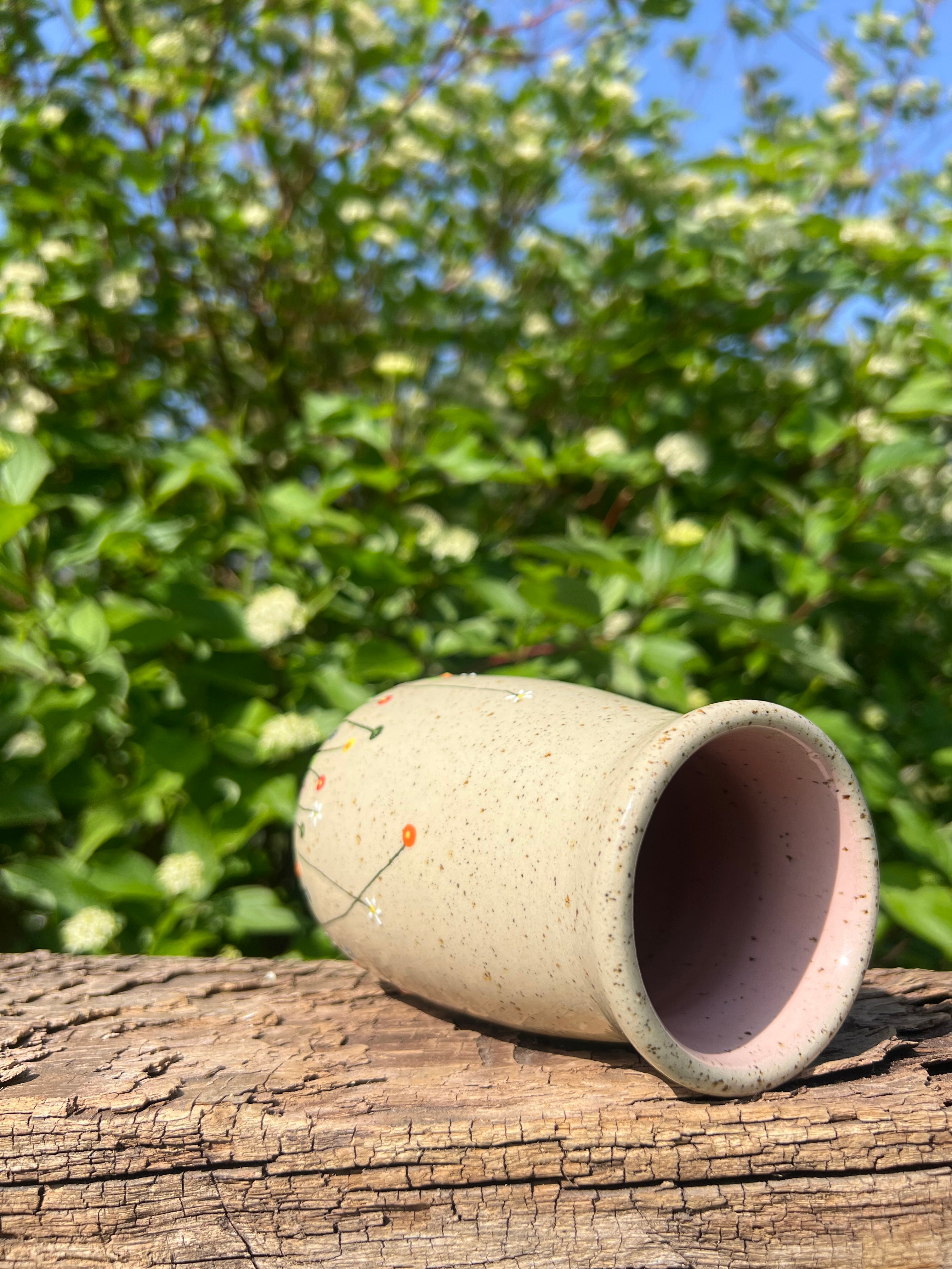 Blomstereng vase - H 15 • Ø 6,5 cm.