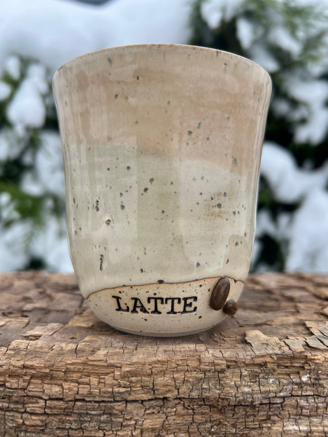 Latte bønnekop u. hank - 275 ml.